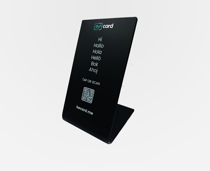 Becard Product Standee Presentico Large - 0